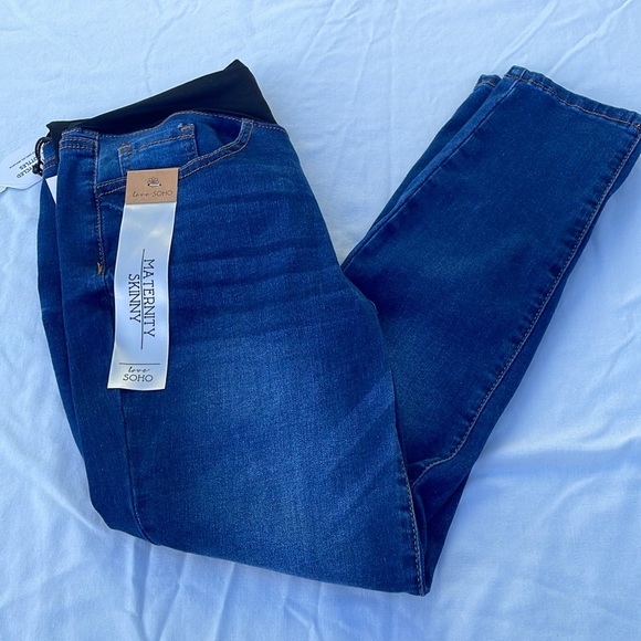 Love SoHo Maternity Jeans Size Small - Picture 7 of 14